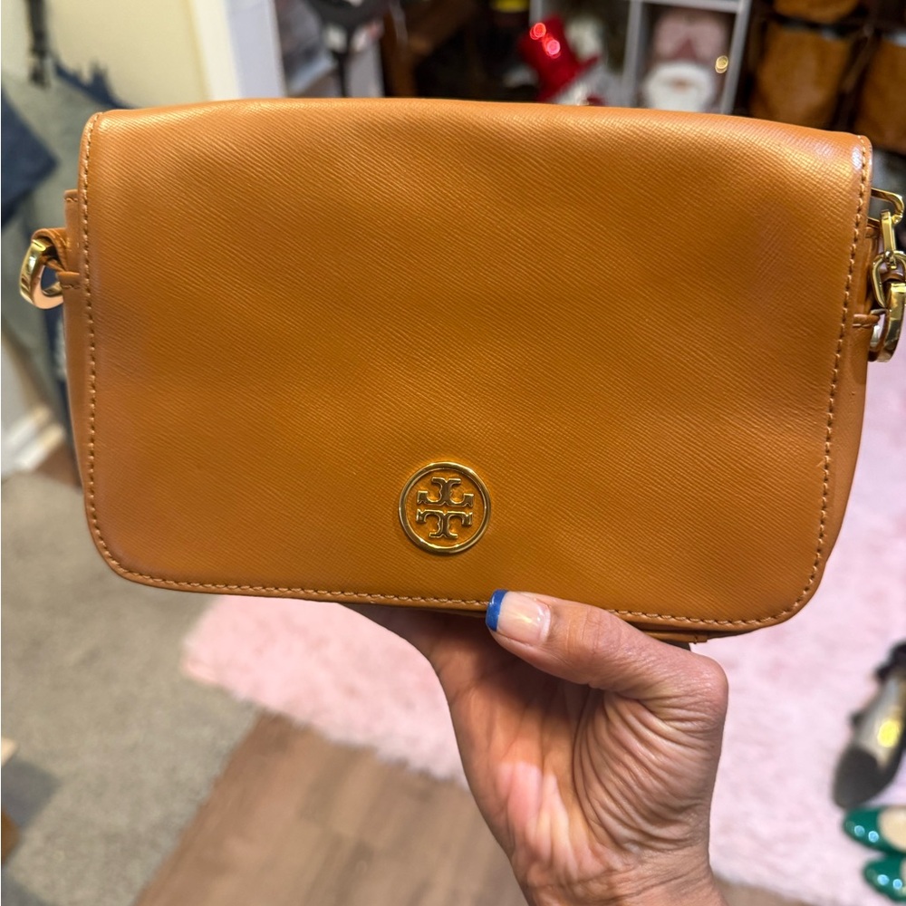 Tory Burch Brown Crossbody Bag